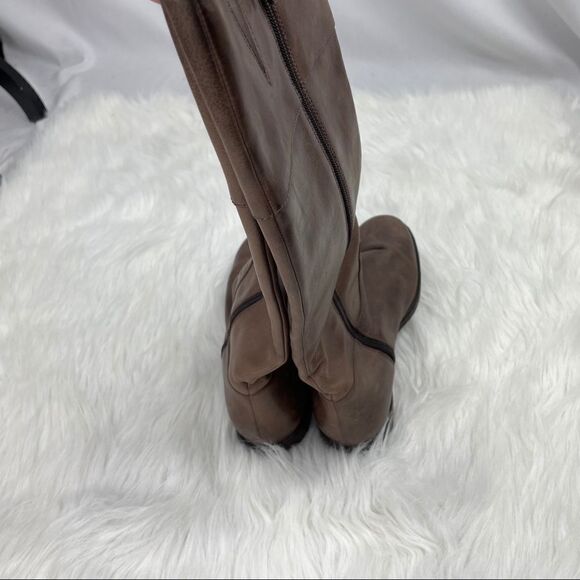 Cole Haan Eldridge Leather Buckle Riding Boots - Picture 5 of 8